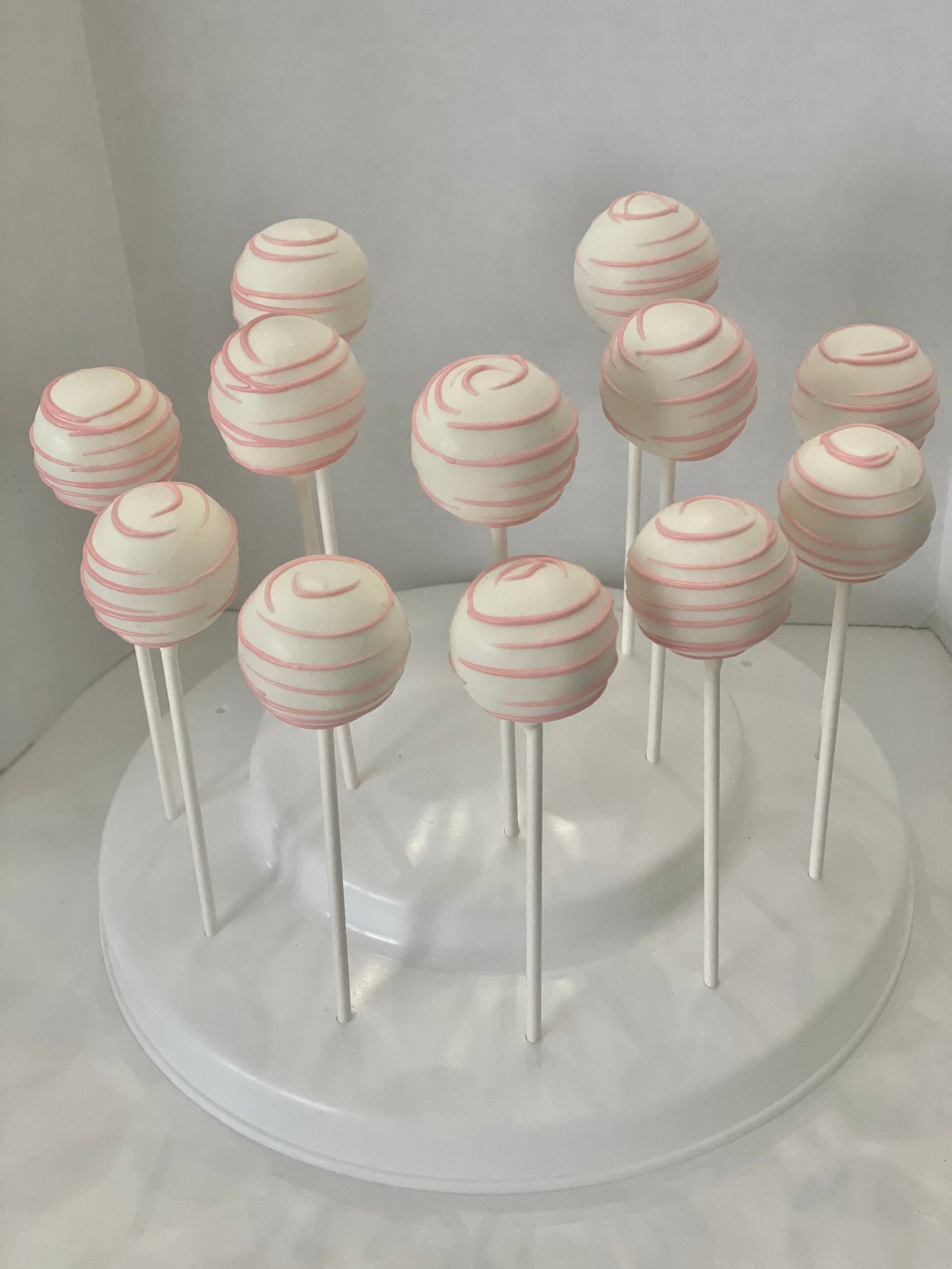 Sweet Creations Cake Pop Press White / Round Makes 5 Cake Balls at a Time  NIP